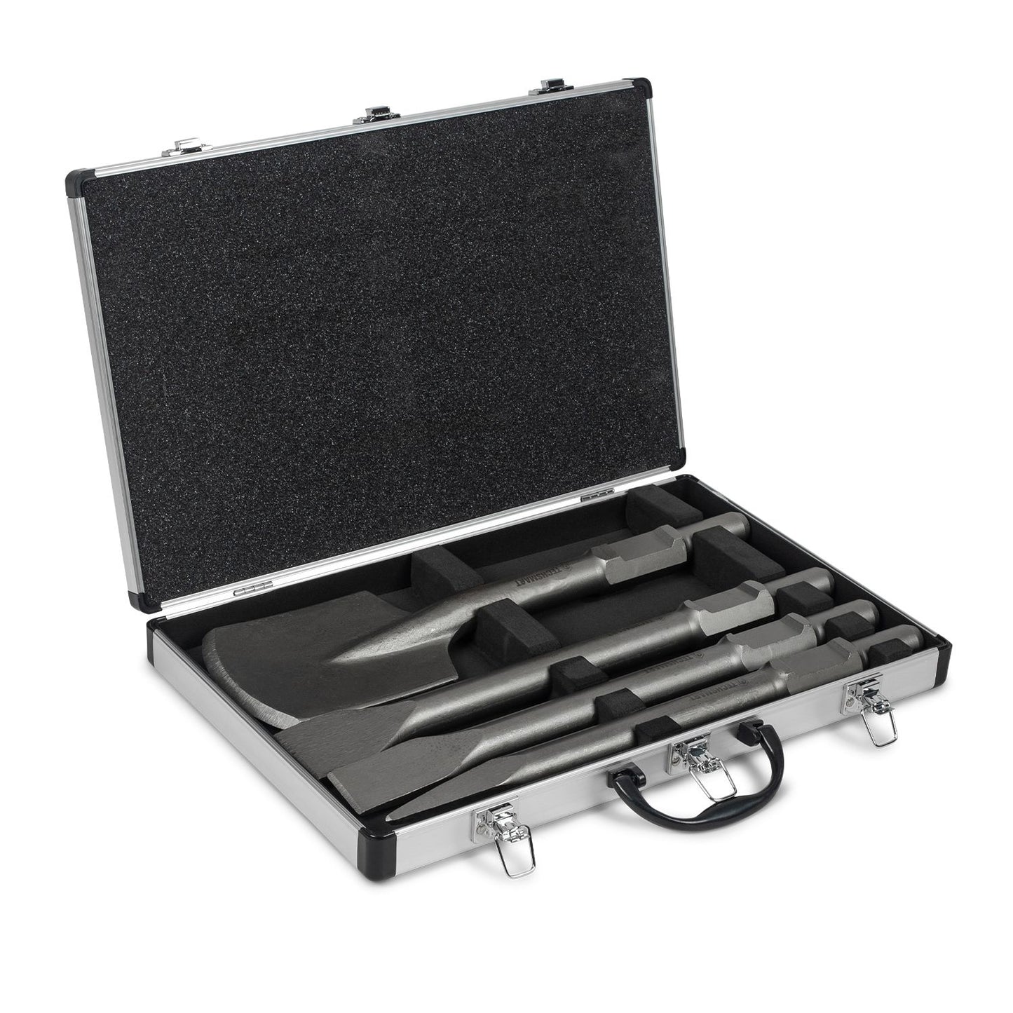 Techsmart P65A 4pce 30mm Hex Industrial Demolition Chisel Set