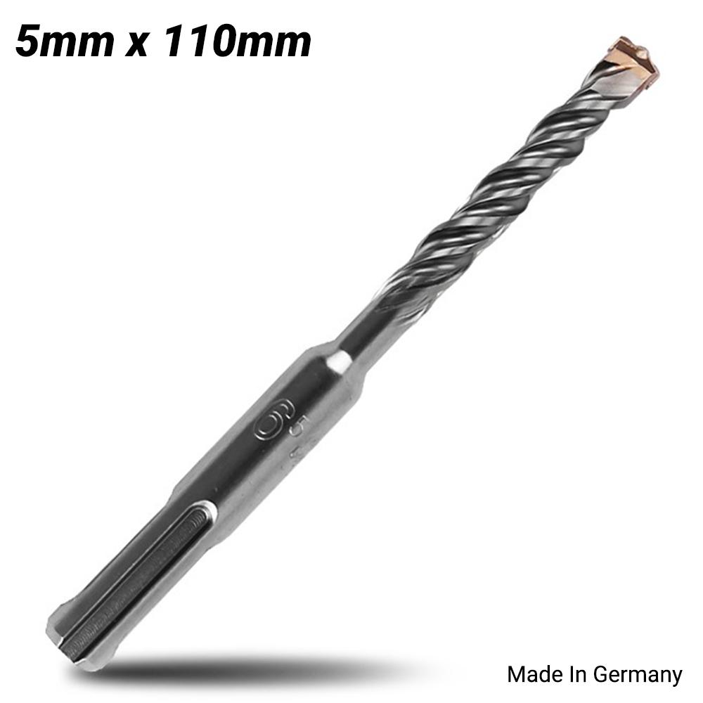 Xtorque X5110 Platinum SDS PLUS 5mm x 110mm Platinum 2 Cutter Drill Bit - MADE IN GERMANY
