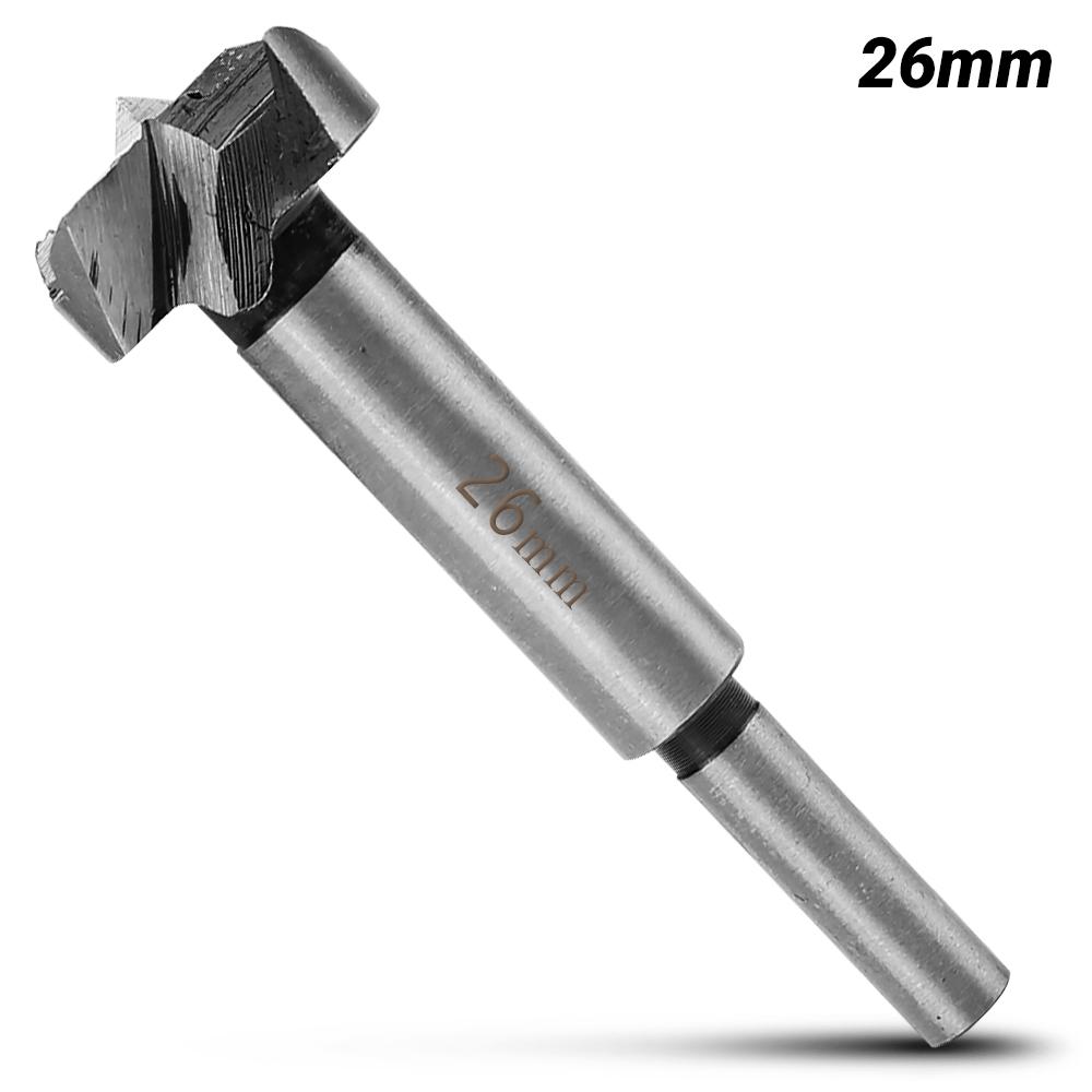 Xtorque XFB26 26mm C45 Carbon Steel Forstner Woodworking Drill Bit