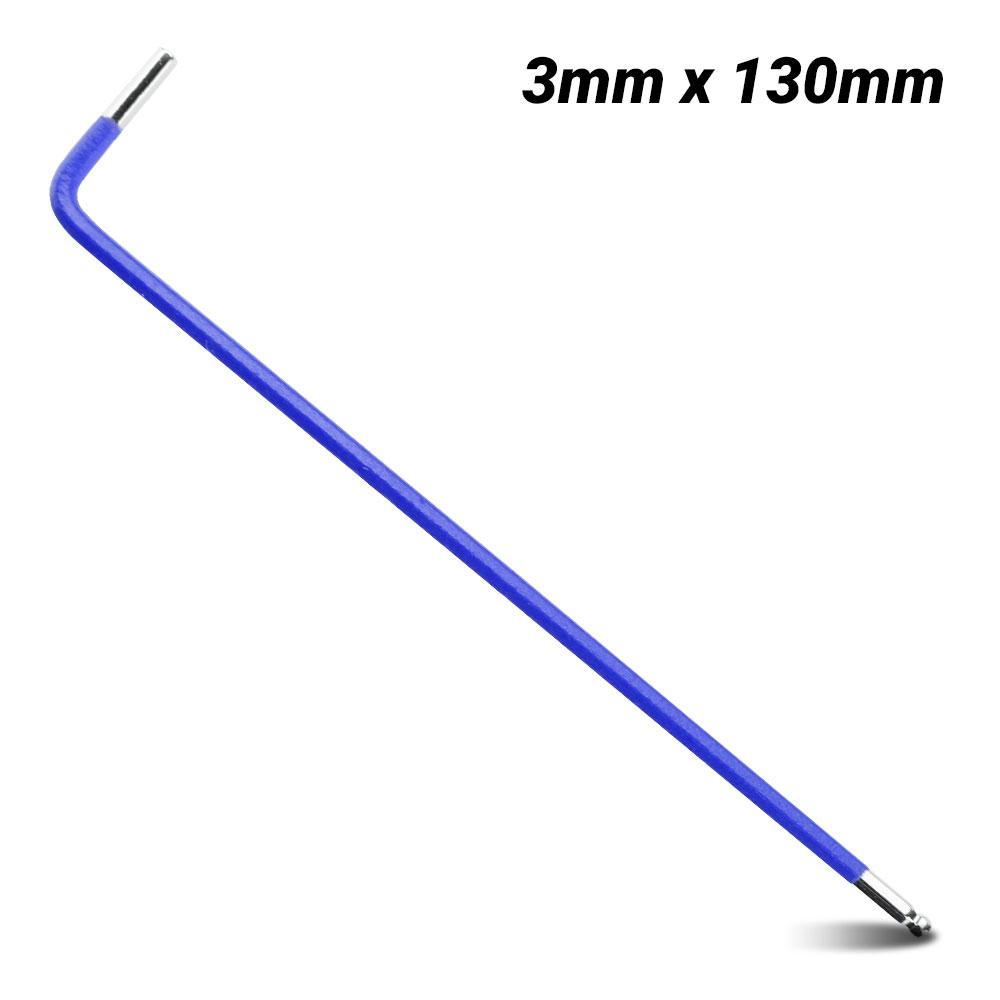 Daytona D3HKM 3mm Heavy Duty Extra Long Ball Point Metric Hex Key Wrench