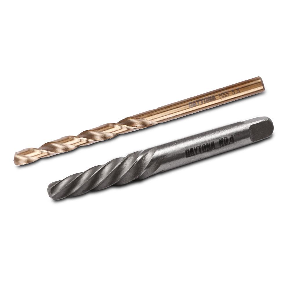 Daytona DSED55 8.8mm Screw Extractor and 5.5mm HSS Drill Set