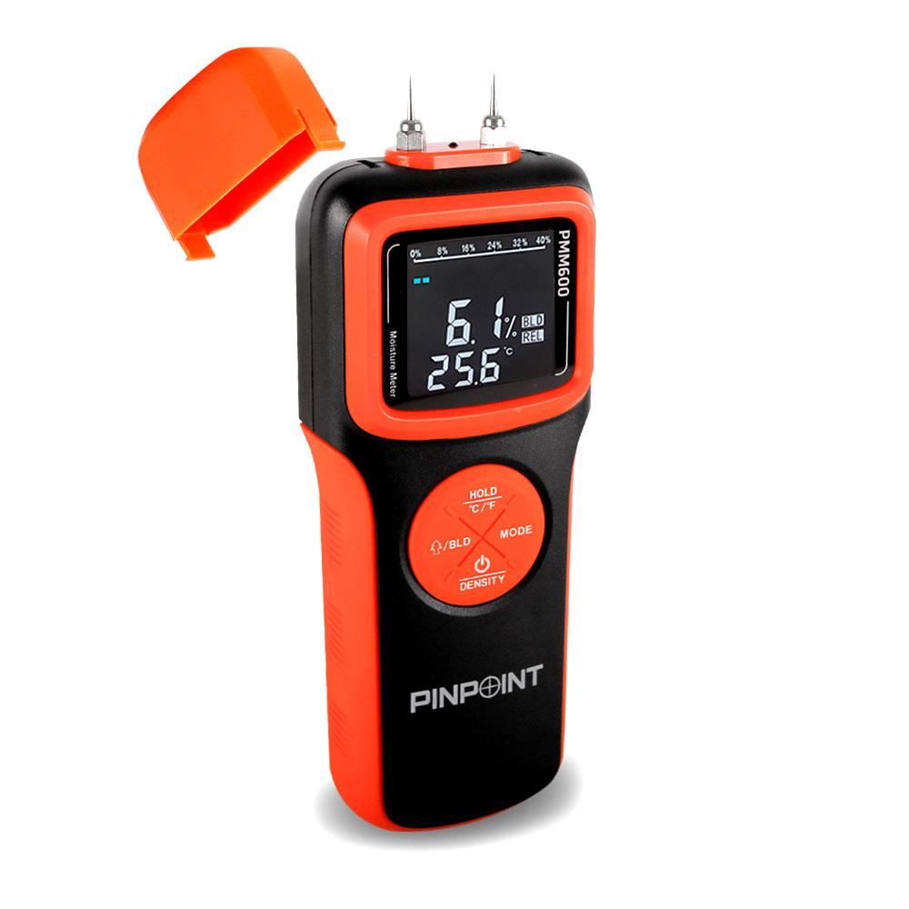 Pinpoint PMM600 2-in-1 Pin/Pinless Moisture Meter