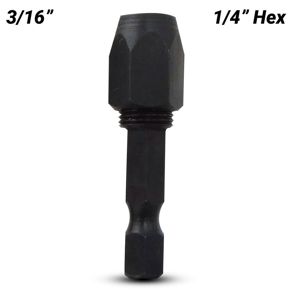 Snappy Tools 42012 3/16? Drill Bit Adapter