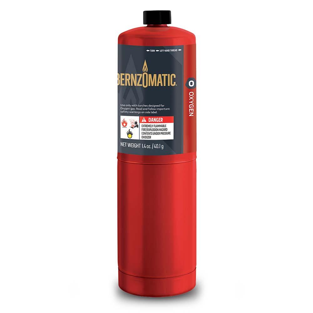 Bernzomatic 1811420 40.1g Oxygen Red Cylinder