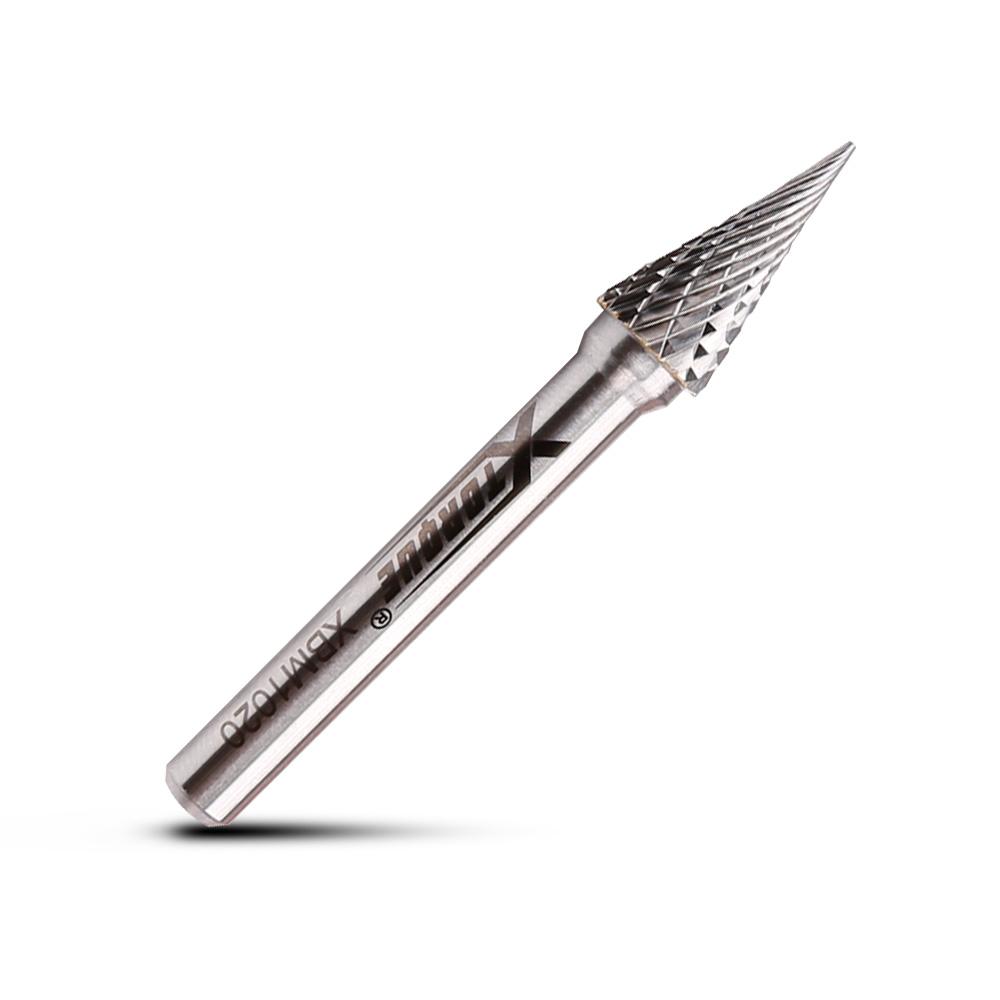 Xtorque XBM1020 10mm x 20mm 1/4" Drive Tungsten Carbide Pointed Nose Burr