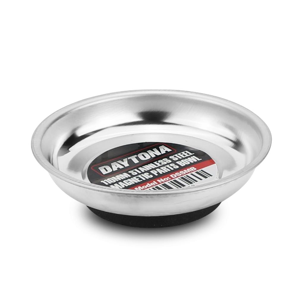 Daytona DSSMB 110mm Round Double Magnetic Stainless Steel Parts Tray