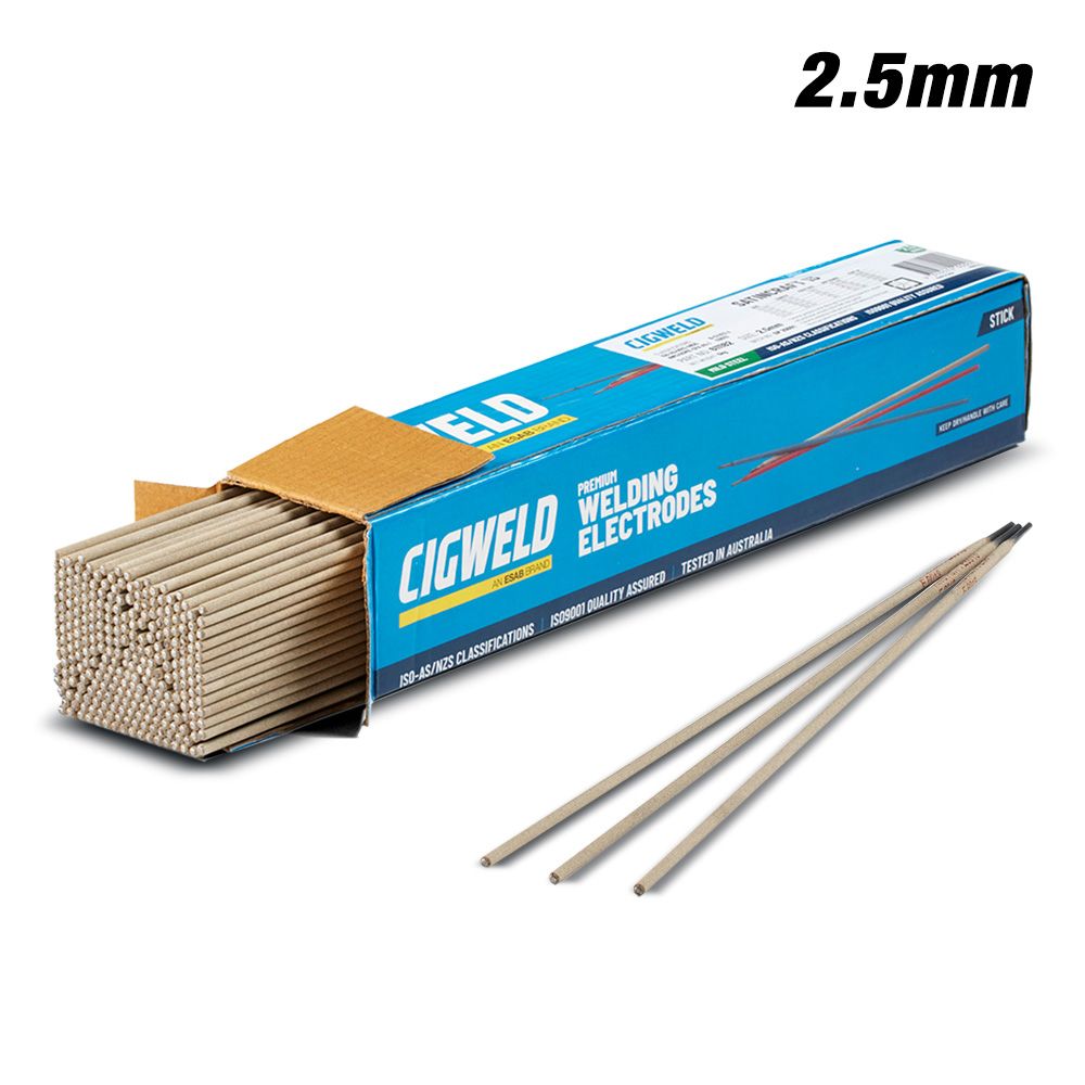 Cigweld WEG2525 WeldSkill 2.5mm Welding Rod 2.5kg Pack