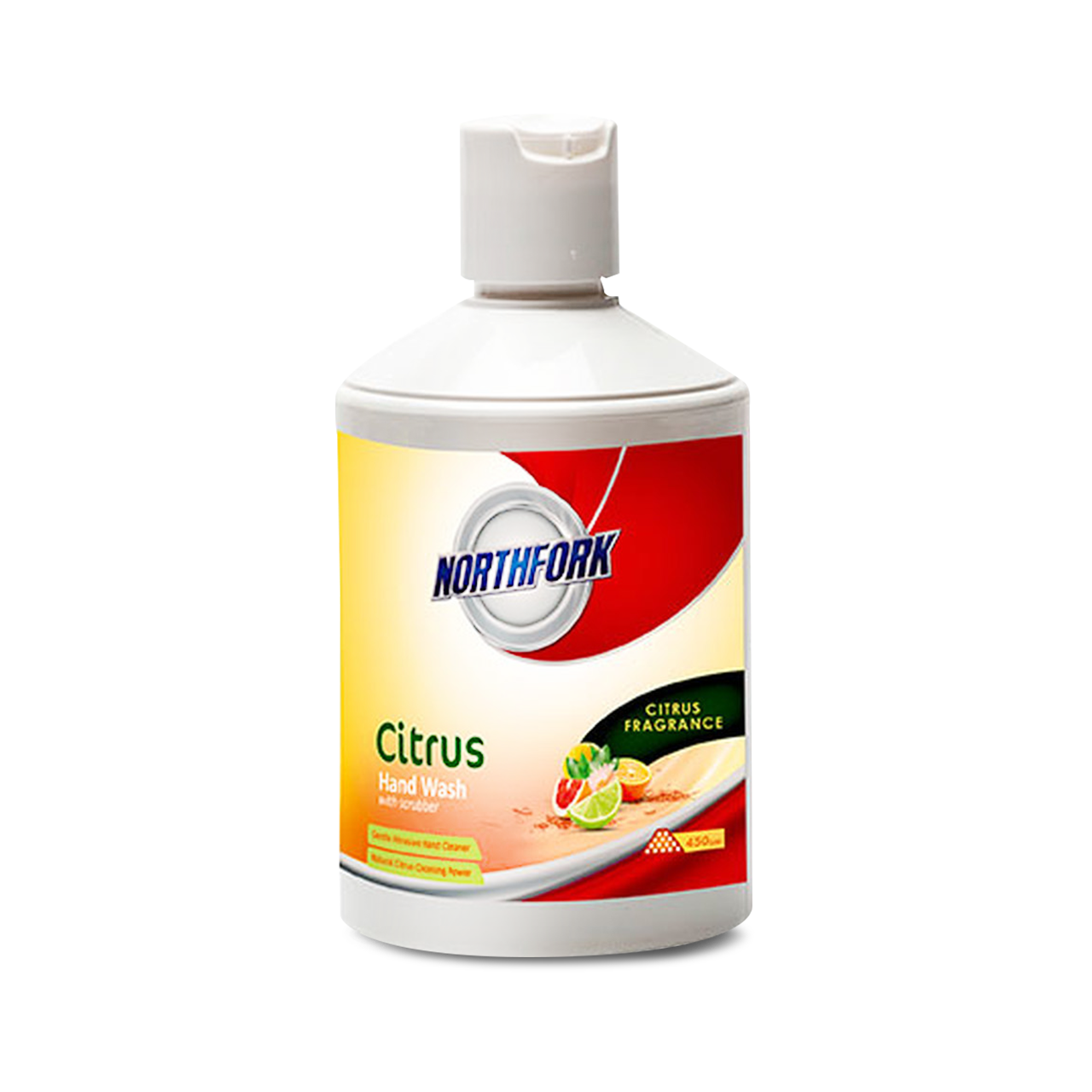 Northfork 637071015 450g Citrus Hand Wash with Scrubber