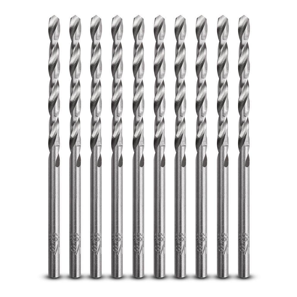 Xtorque X18DB 10pce 1/8" Imperial 118° HSS M2 Drill Bit