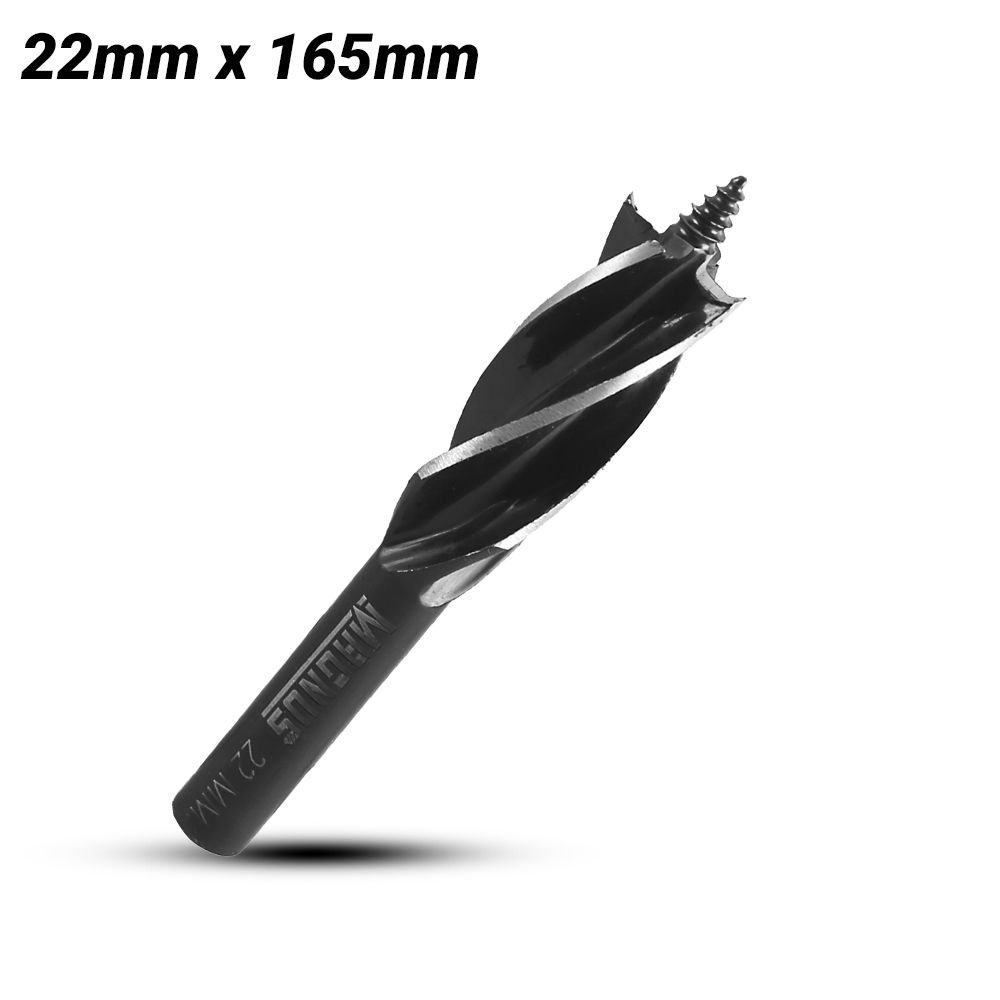 MAGNUS MAB22 1/4" Hex Shank 22mm x165mm Auger Bit 4 Lute