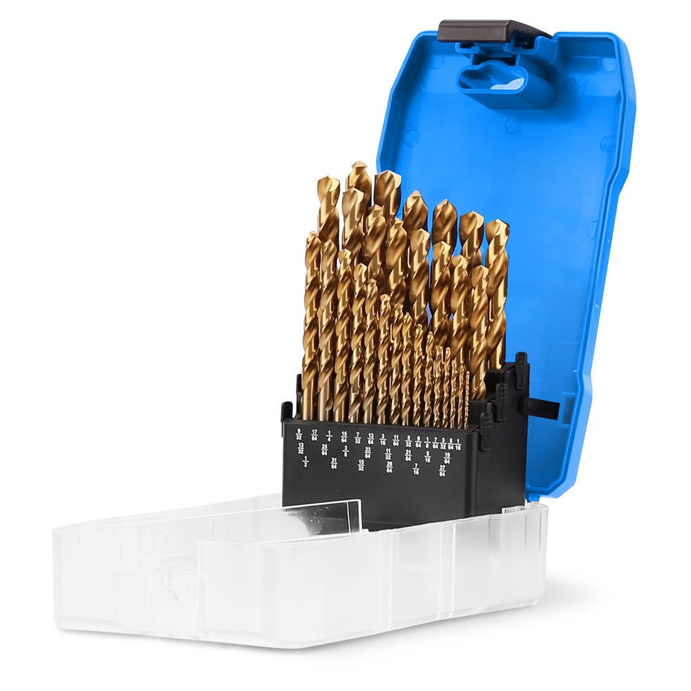 Xtorque X29IM2 29pce XGEN4 Professional Imperial M2 Titanium HSS Drill Bit Set