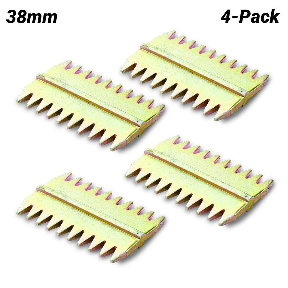 OX Tools OX-P080738 4-Pack 38mm Scutch Combs
