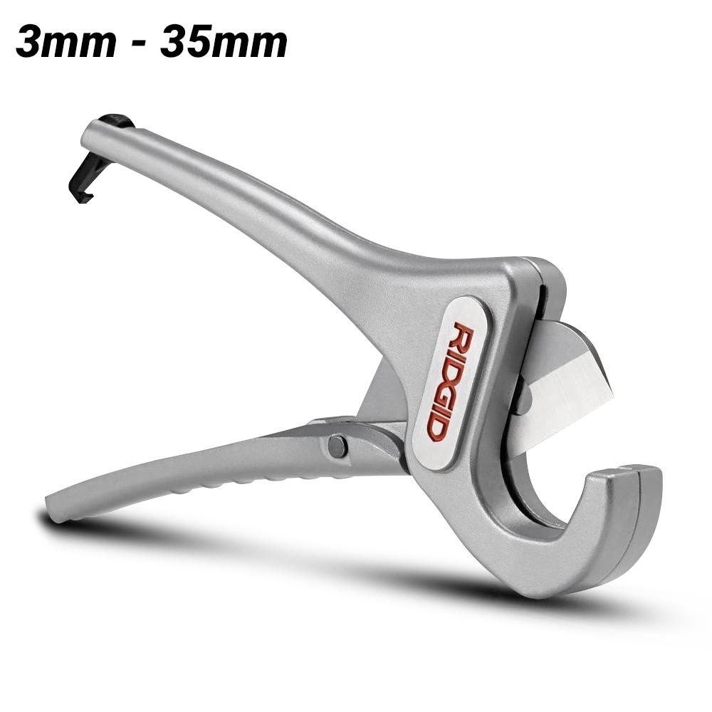 Ridgid PC-1375 ML (23493) 3mm - 35mm Single Stroke Plastic Pipe & Tube Cutter