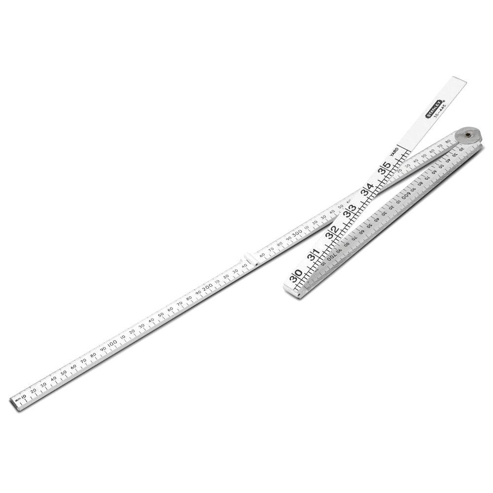 Stanley 35-445 1m Plastic Folding Ruler