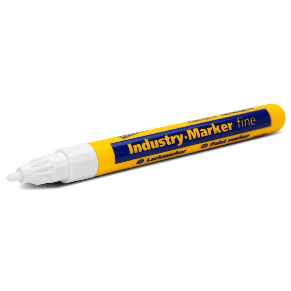 Bleispitz 0976 Single Quick Dry 1-2mm Fine Tip White Paint Marker - MADE IN GERMANY