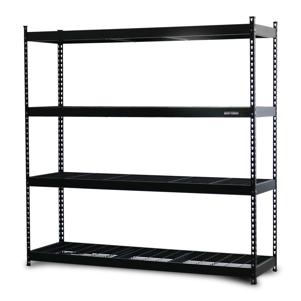 Daytona DSH4T1830540 625kg 1830mm x 1500mm x 540mm 4 Tier Heavy Duty Shelving Unit