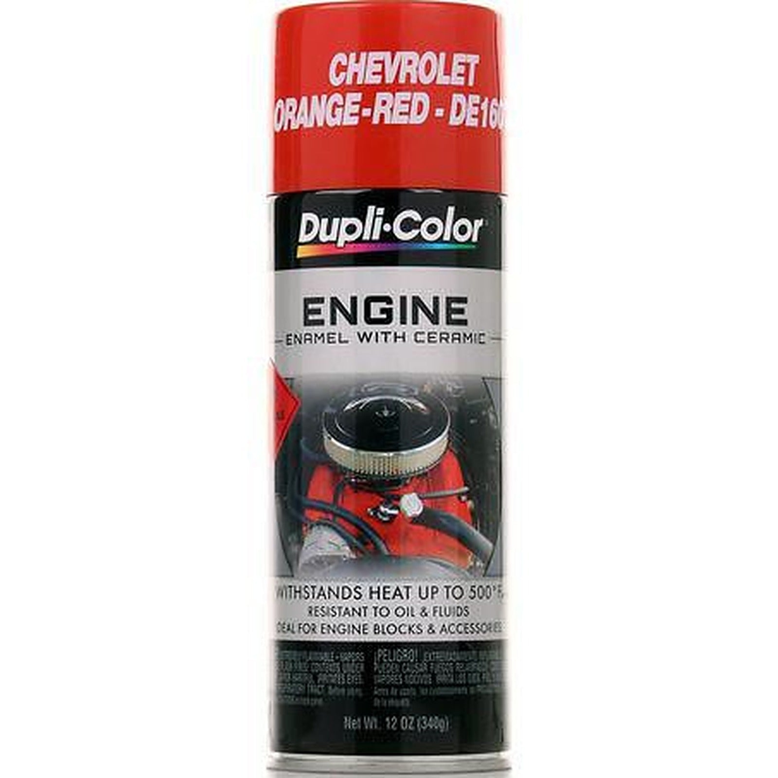 Dupli-Color Engine Enamel Chevy Orange/Red 340g DE1607