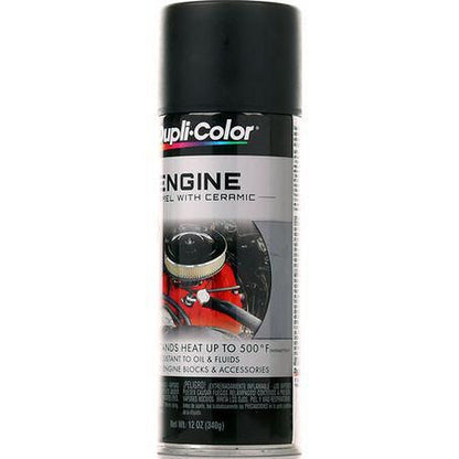Dupli-Color Engine Enamel Low Gloss Black 340g DE1634