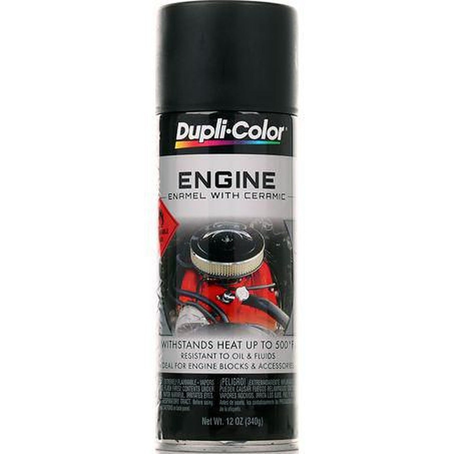Dupli-Color Engine Enamel Low Gloss Black 340g DE1634