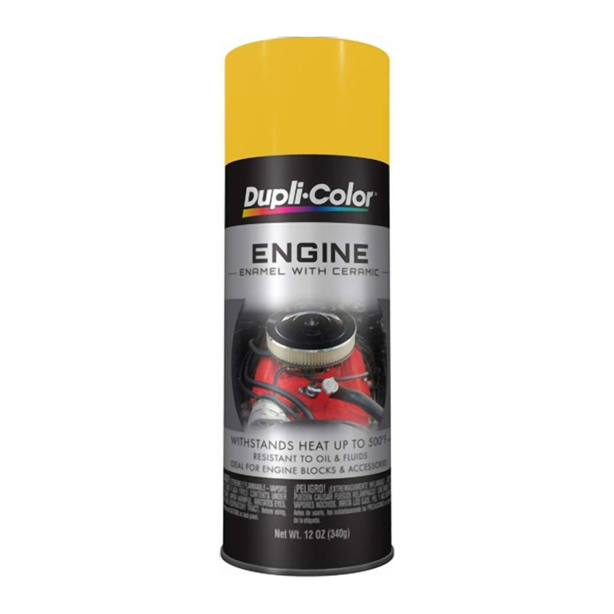 Dupli-Color Engine Enamel Spray Paint Daytona Yellow DE1642