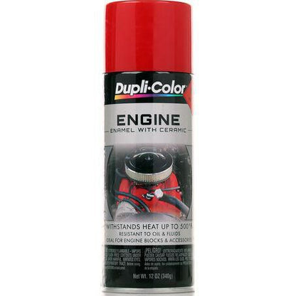 Dupli-Color Engine Enamel Spray Paint Red 340g DE1653