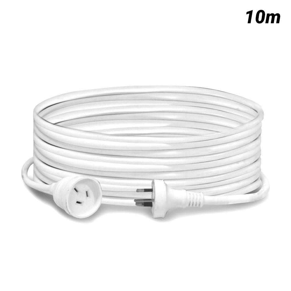 Bayer BWE10M 10m 250V 10A White Household Duty Extension Lead