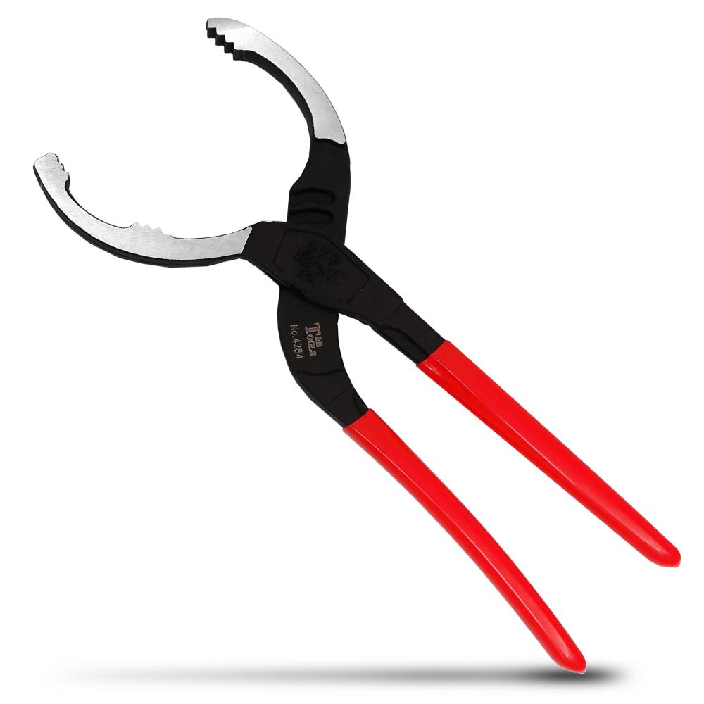 T&E Tools 4284 55 - 125mm Adjustable Oil Filter Pliers
