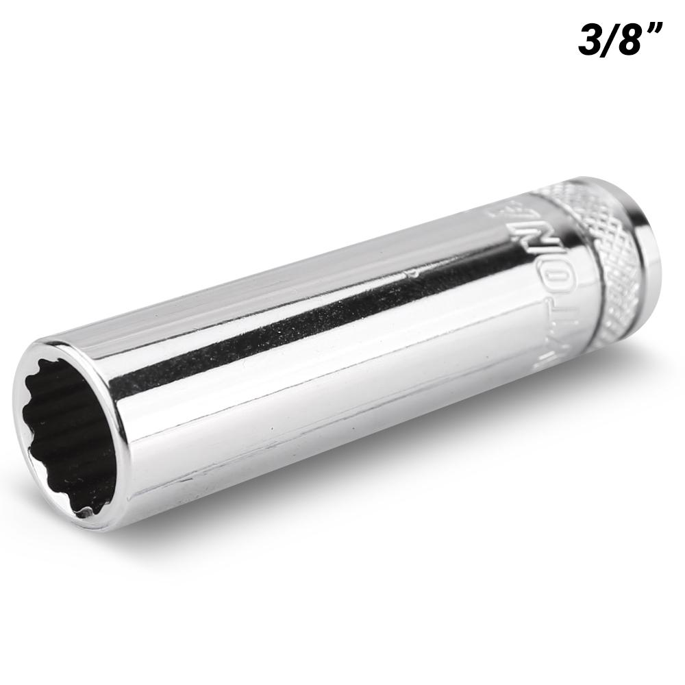 Daytona D1438DS 1/4" Drive 12 Point 3/8" AF Imperial Deep Socket