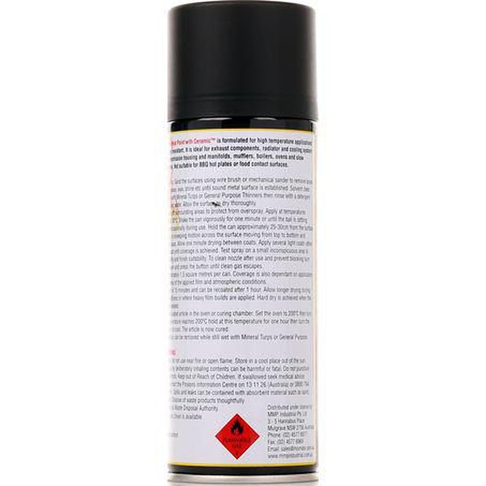 Dupli-Color High Heat Ceramic Paint Black 340g DH1602