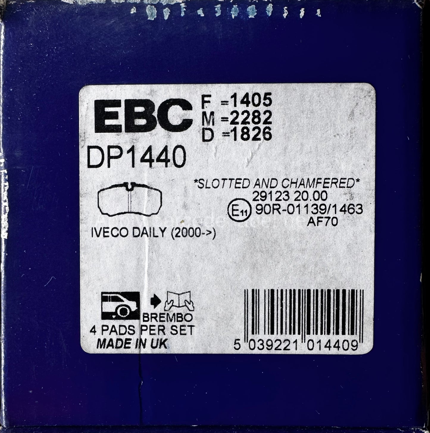EBC Ultimax Brake Pad Set DP1440