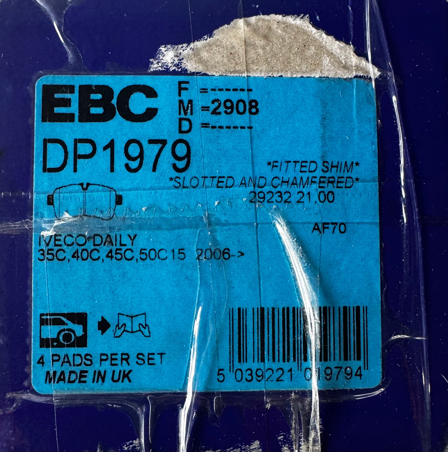 EBC Ultimax Brake Pad Set DP1979