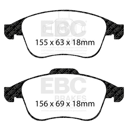 EBC Ultimax Brake Pad Set DP1992