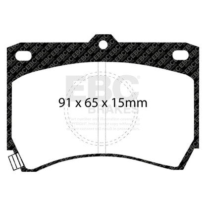 EBC Ultimax Brake Pad Set DP655