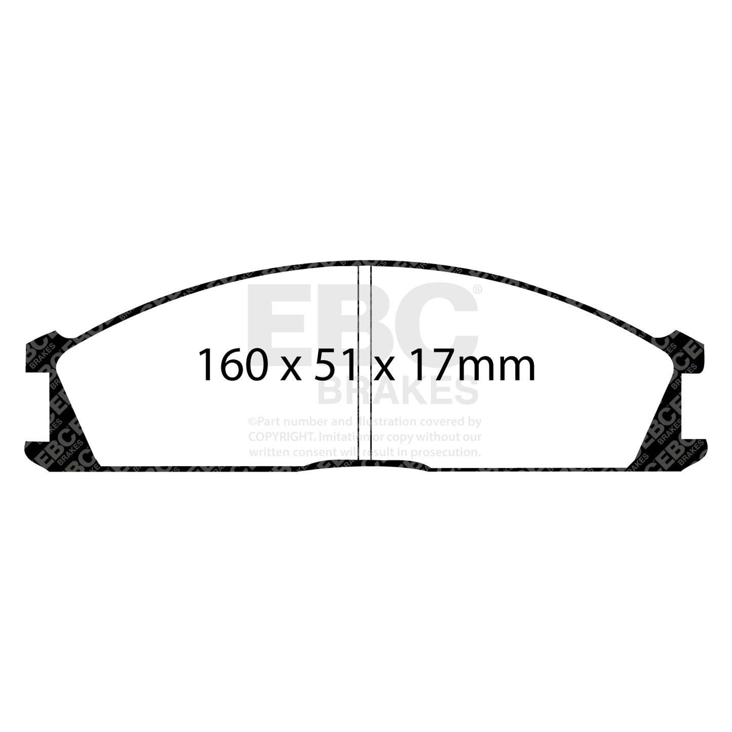 EBC Ultimax Brake Pad Set DP691
