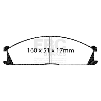 EBC Ultimax Brake Pad Set DP691