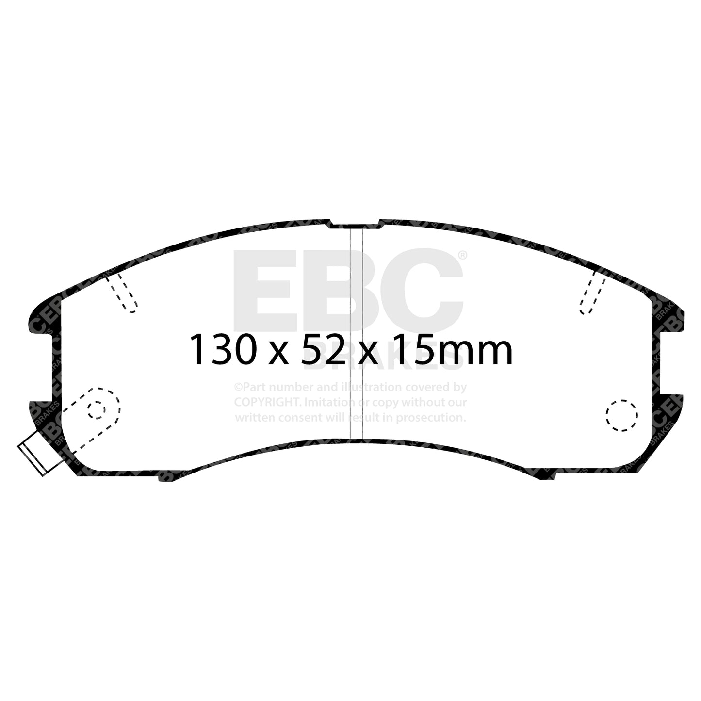EBC Ultimax Brake Pad Set DP705