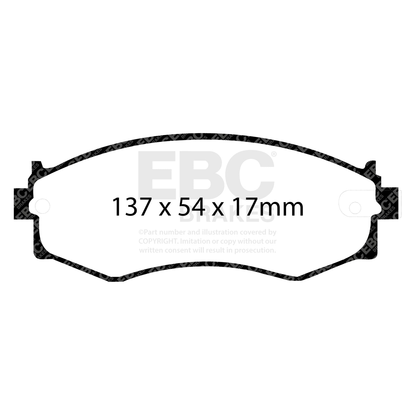 EBC Ultimax Brake Pad Set DP792
