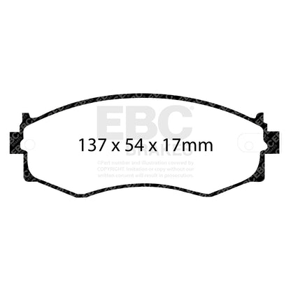 EBC Ultimax Brake Pad Set DP792
