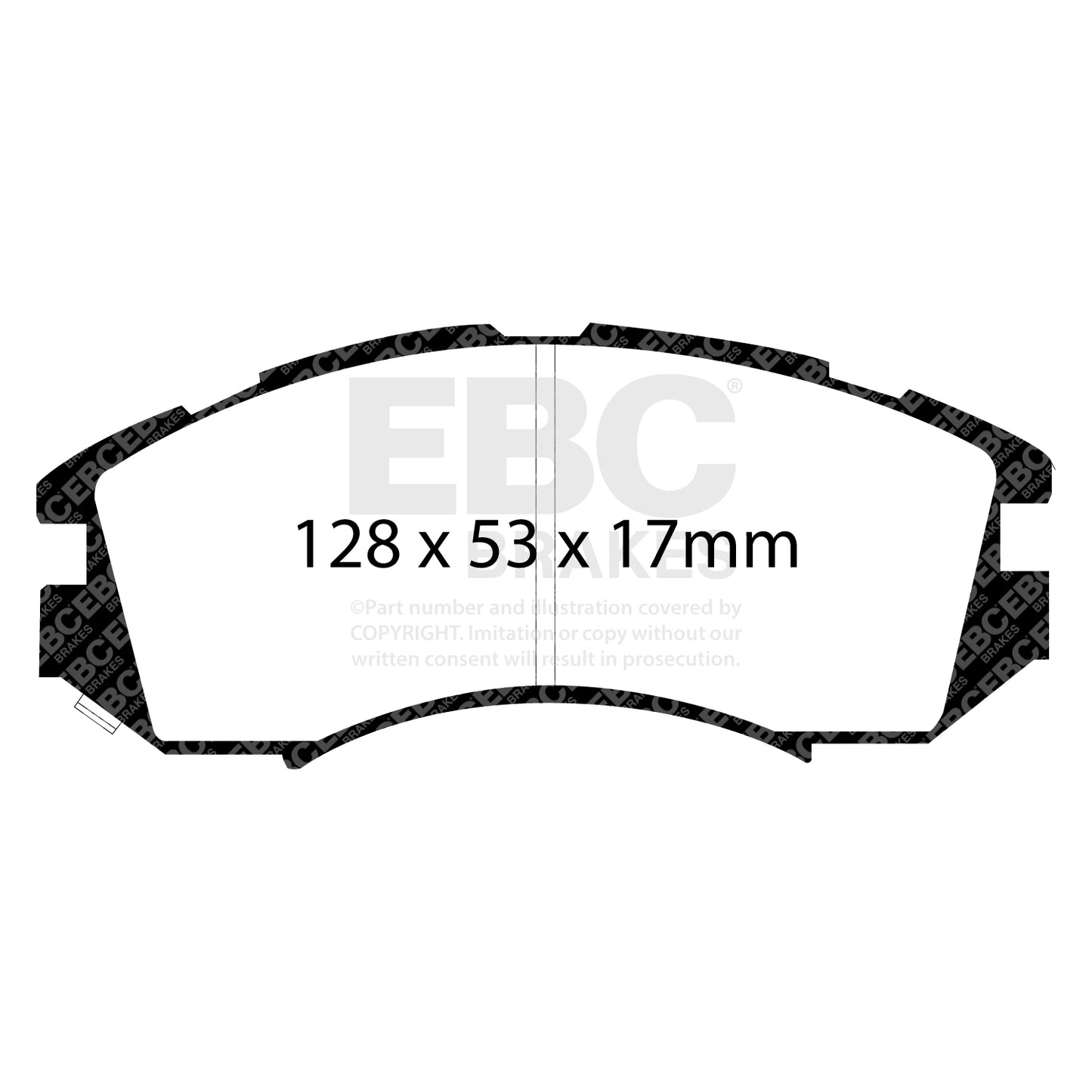 EBC Ultimax Brake Pad Set DP819