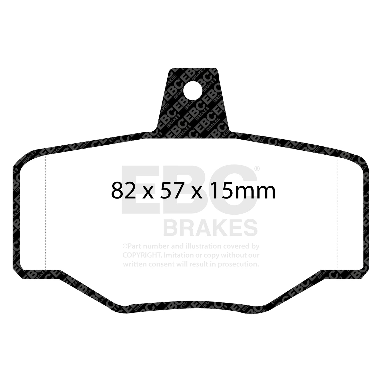 EBC Ultimax Brake Pad Set DP834