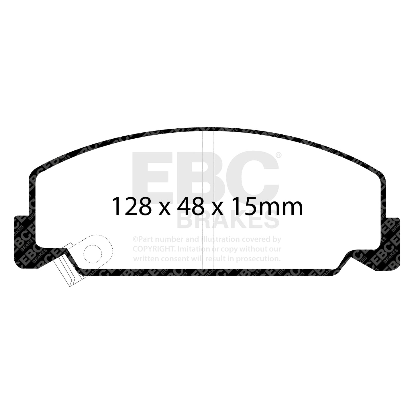EBC Ultimax Brake Pad Set DP911