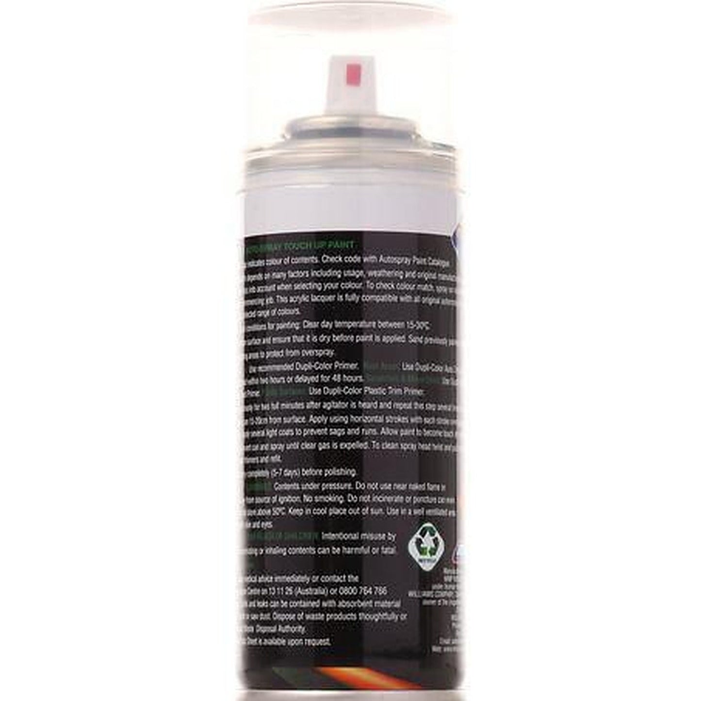 Dupli-Color Automotive Spray Paint Clear Top Coat 150g DS117
