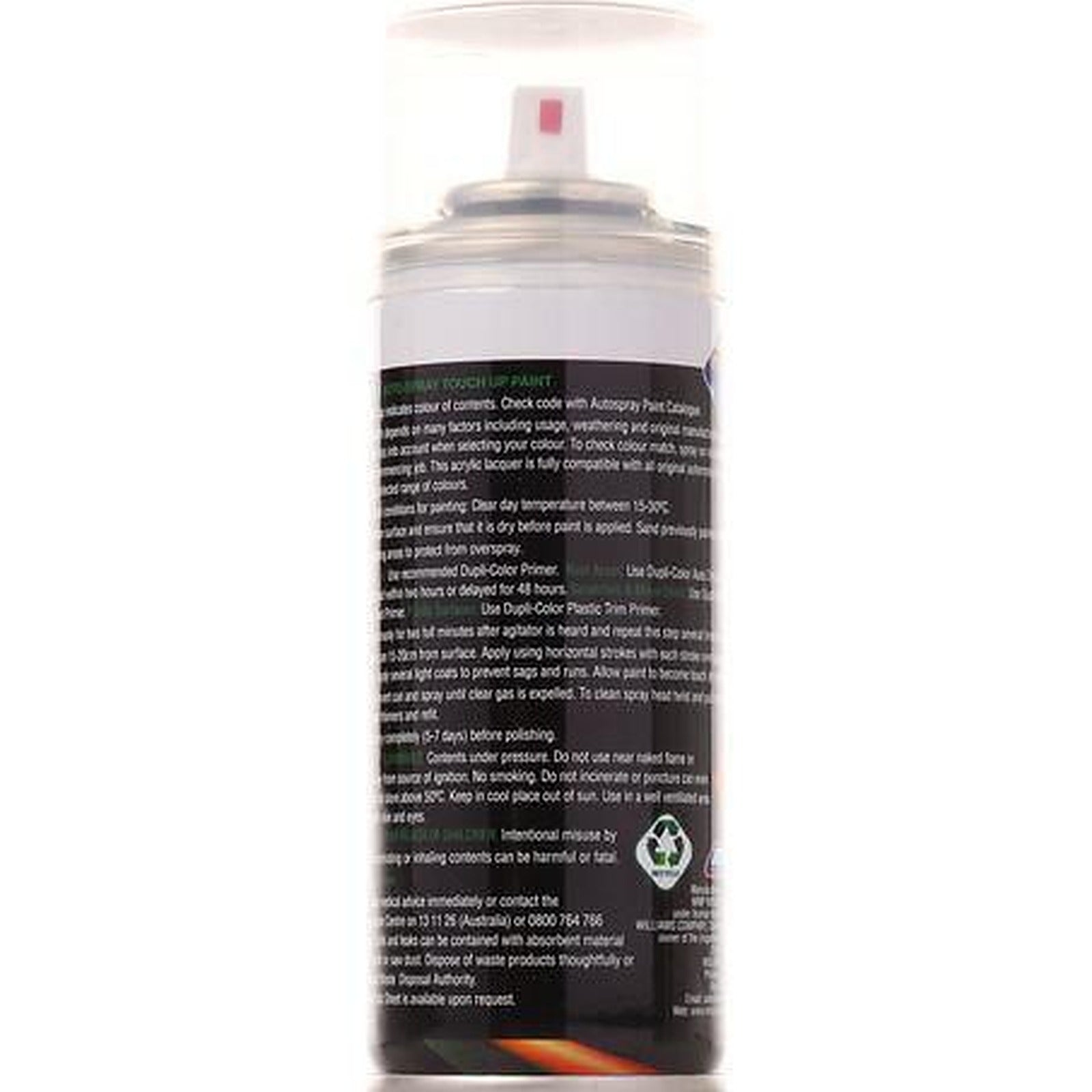 Dupli-Color Automotive Spray Paint Clear Top Coat 150g DS117