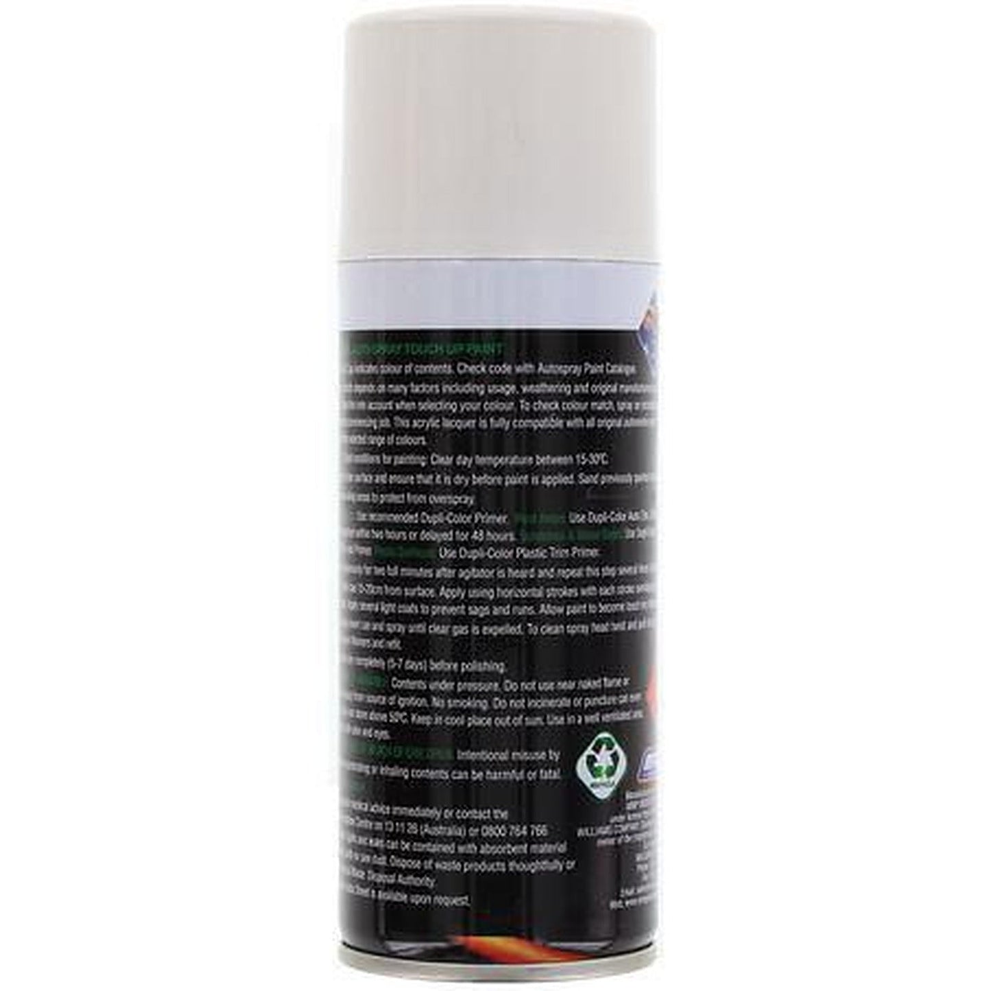 Dupli-Color Automotive Spray Paint Snow White 150g DSF32
