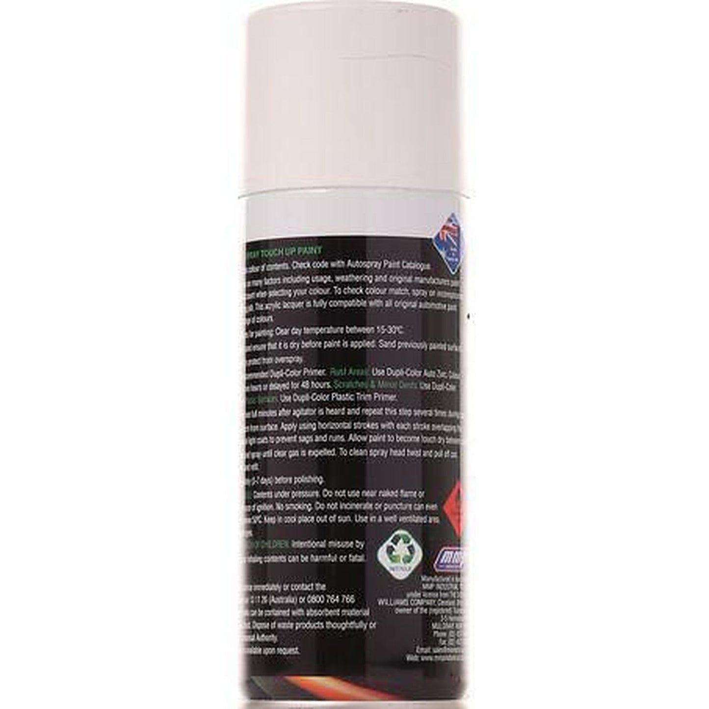 Dupli-Color Automotive Spray Paint Polar White 150g DSF76