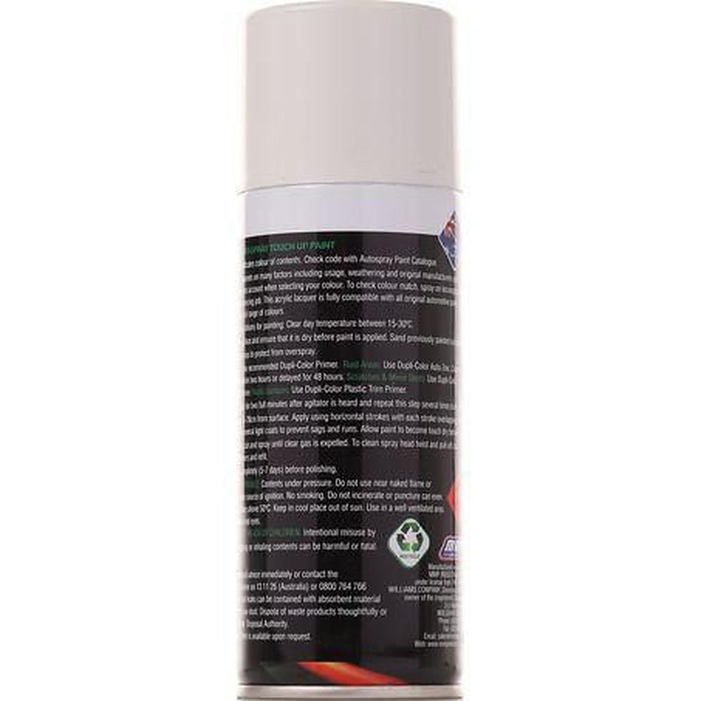 Dupli-Color Automotive Spray Paint Heron White 150g DSH78