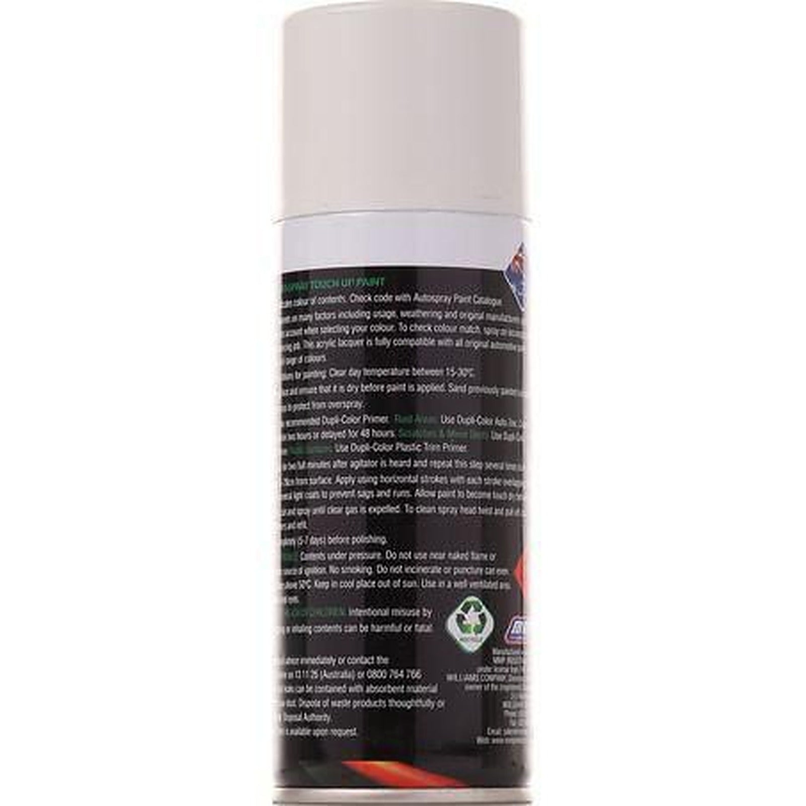 Dupli-Color Automotive Spray Paint Heron White 150g DSH78