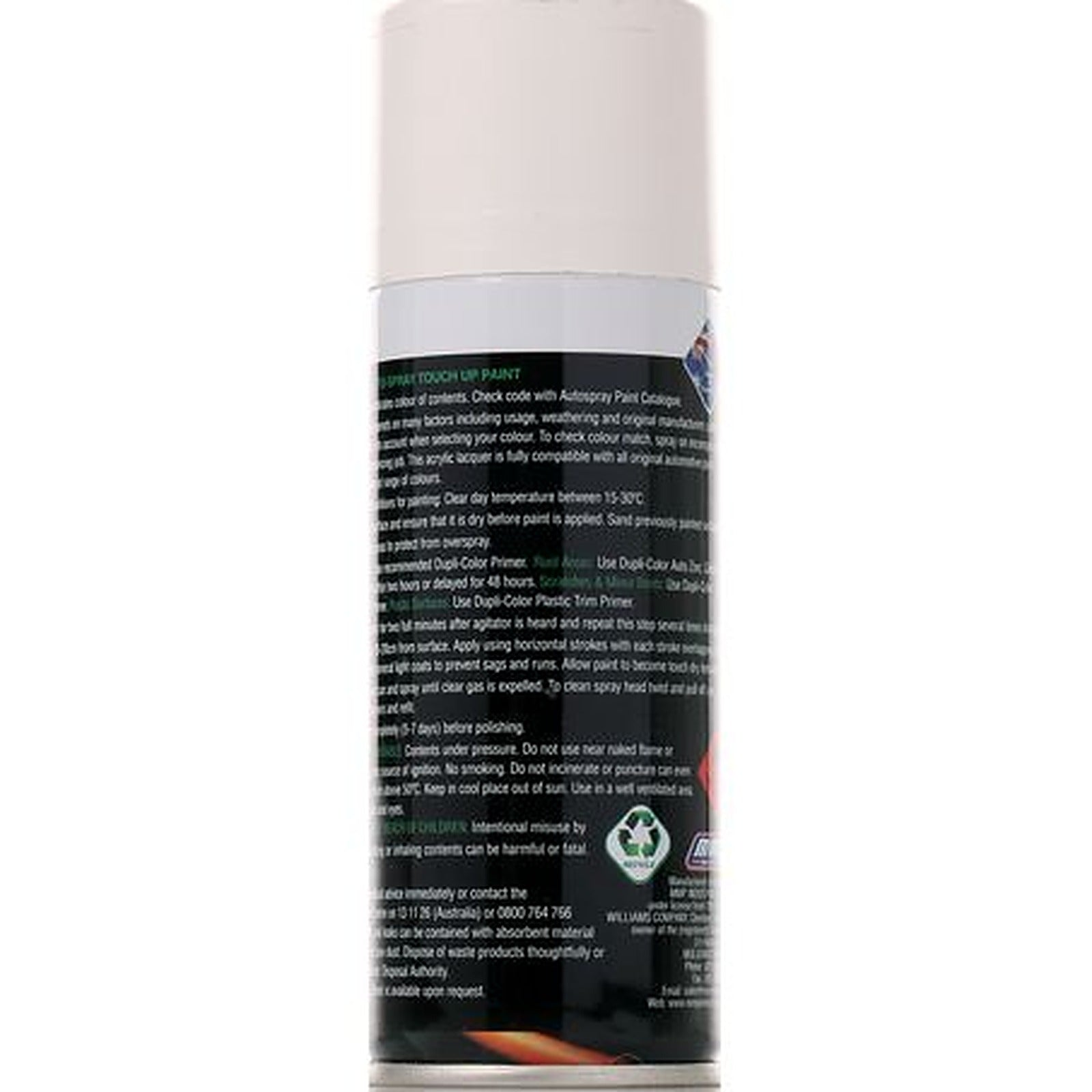 Dupli-Color Automotive Spray Paint Diamond White 150g DST45