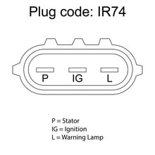 OEX Alternator 12V 40A Denso Style Single V-Belt Single Leg DXA4035