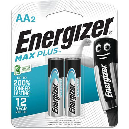Energizer AAA Battery Max Plus — 2 Pack E000001000